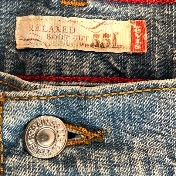 Levi’s 551 Relaxed Boot Cut Women's 12S - Good Condition - Picture 3 of 7